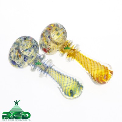 GLASS PIPE FANCY RIM GP4637 1CT